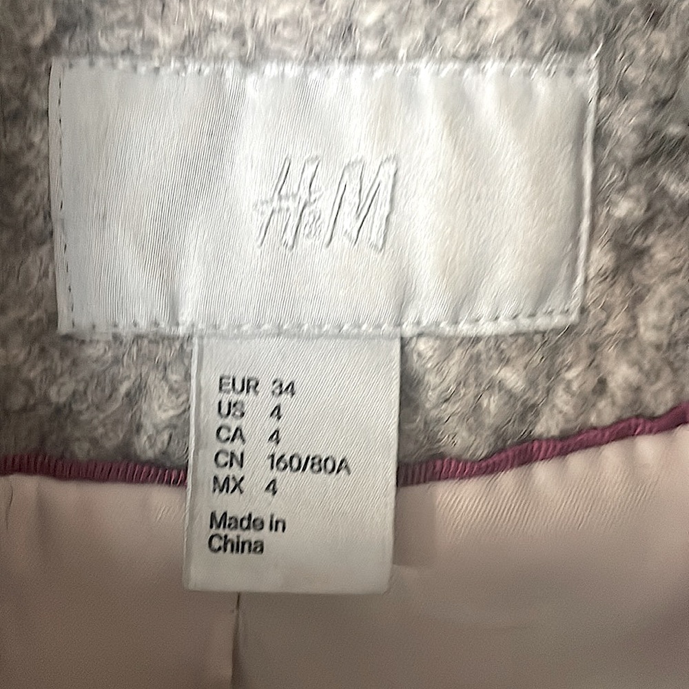H&M gray coat - Picture 6 of 11